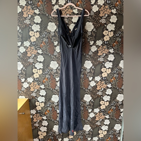 NWT Christopher Esber Triquetra Contoured Tank Dress in Charcoal size 6 - Picture 7 of 11